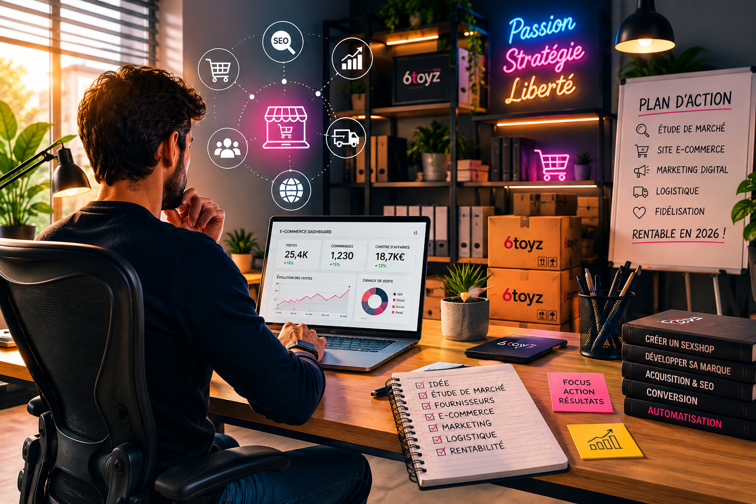 Ouvrir un sexshop rentable en 2026
